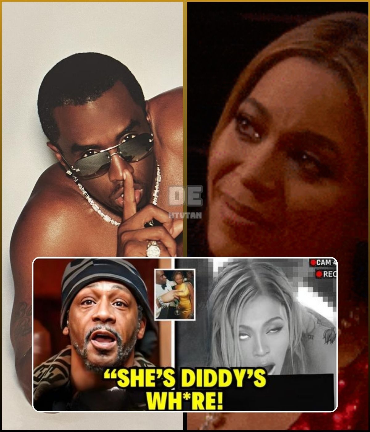 SHOCK: Beyonce PAN!C as Katt Williams LEAKED audio tape proving Diddy