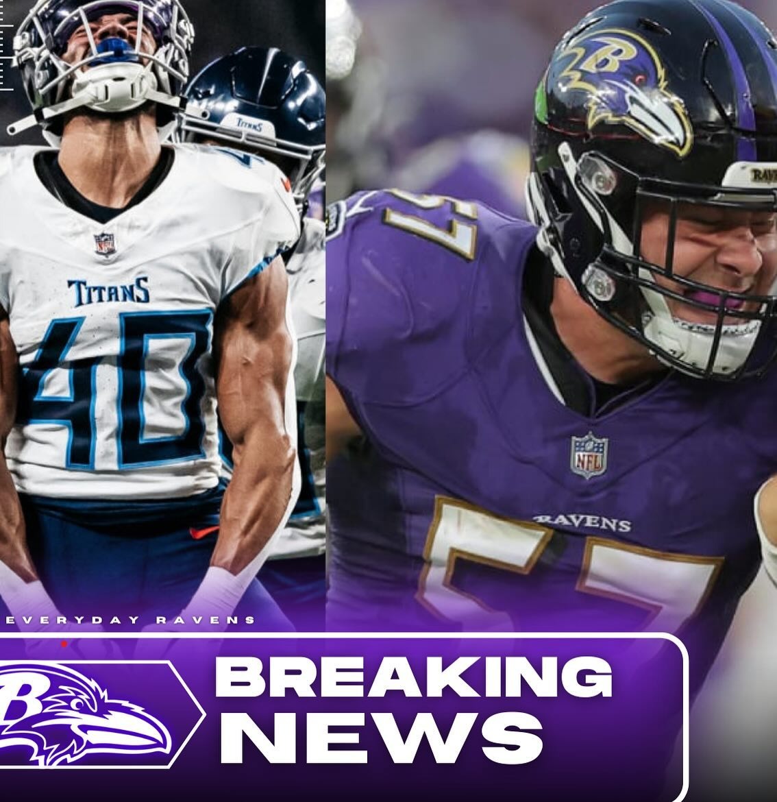 BREAKING: Ravens Reunite With Linebacker, Sign Cornerback to Practice ...