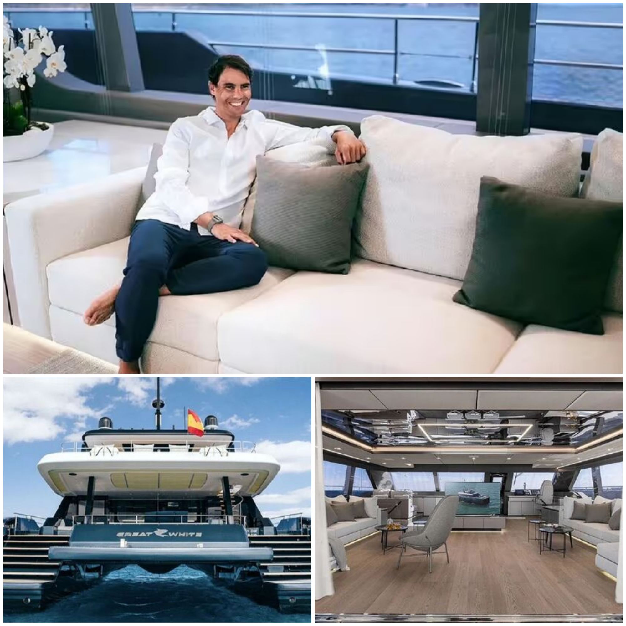 Inside Rafael Nadal’s £5 Million Luxury Yacht With Five Tvs And Jet Ski Garage Sport News